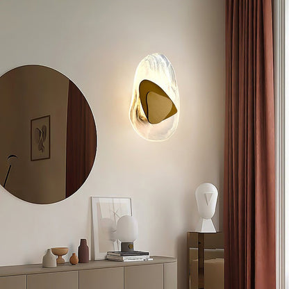 Modern LED Wall Sconce – 8W Black & Copper Finish