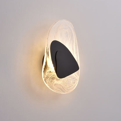 Modern LED Wall Sconce – 8W Black & Copper Finish