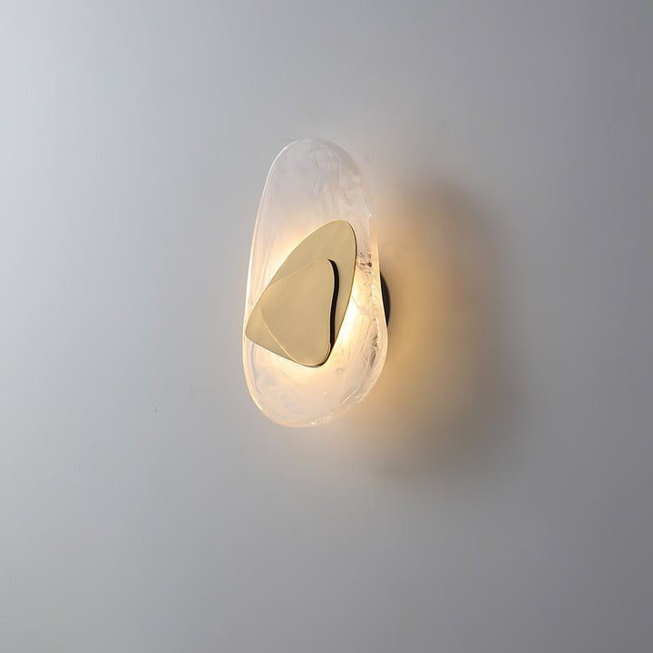 Modern LED Wall Sconce – 8W Black & Copper Finish