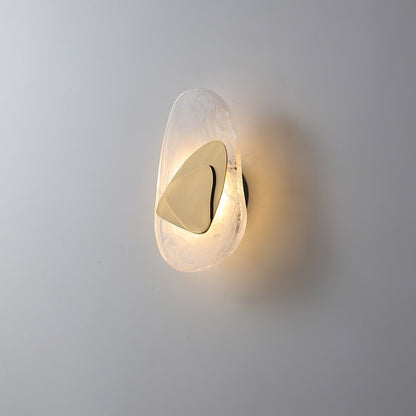 Modern LED Wall Sconce – 8W Black & Copper Finish