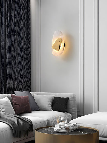 Modern LED Wall Sconce – 8W Black & Copper Finish