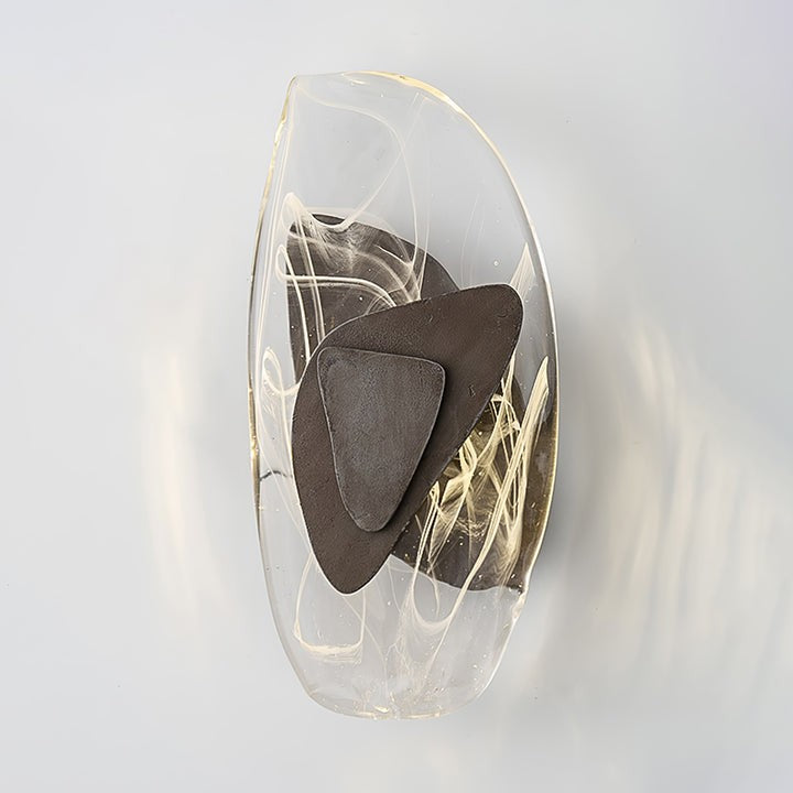 Modern LED Wall Sconce – 8W Black & Copper Finish