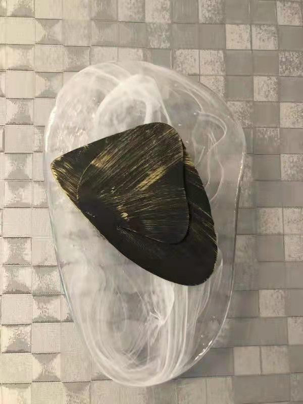 Modern LED Wall Sconce – 8W Black & Copper Finish