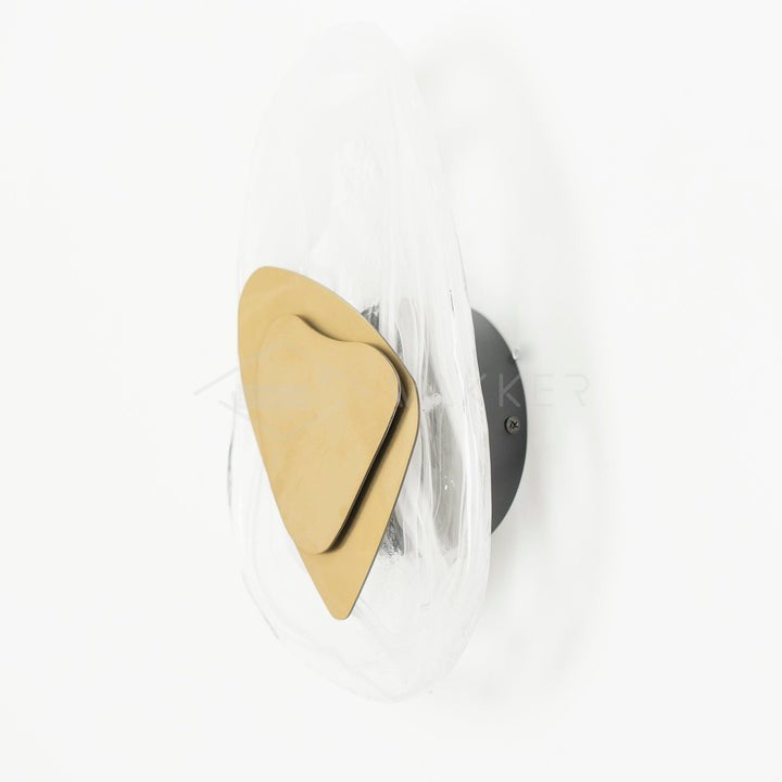 Modern LED Wall Sconce – 8W Black & Copper Finish