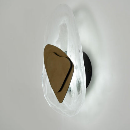 Modern LED Wall Sconce – 8W Black & Copper Finish