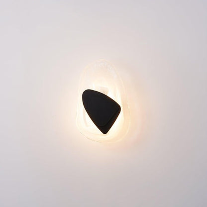Modern LED Wall Sconce – 8W Black & Copper Finish