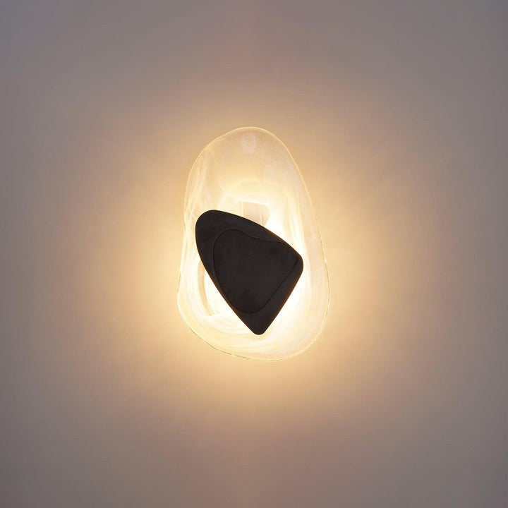 Modern LED Wall Sconce – 8W Black & Copper Finish