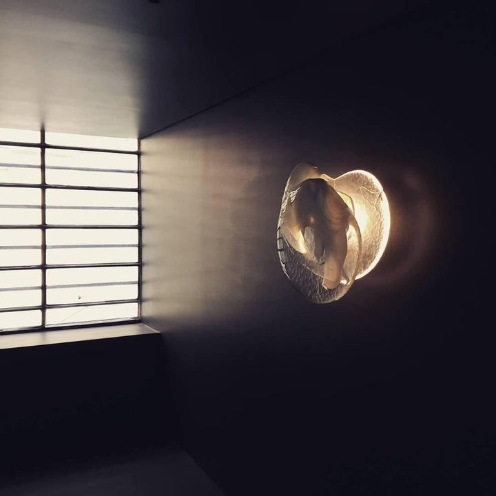 Modern LED Wall Sconce – 8W Black & Copper Finish