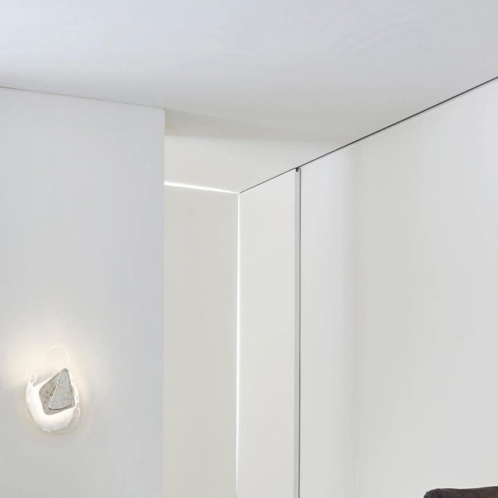 Modern LED Wall Sconce – 8W Black & Copper Finish