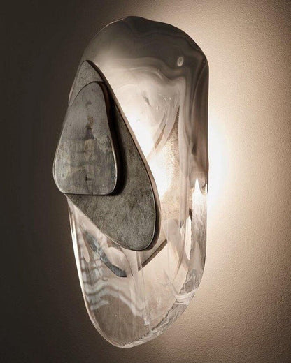 Modern LED Wall Sconce – 8W Black & Copper Finish