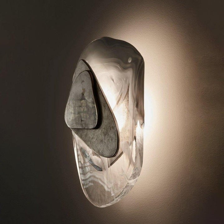 Modern LED Wall Sconce – 8W Black & Copper Finish