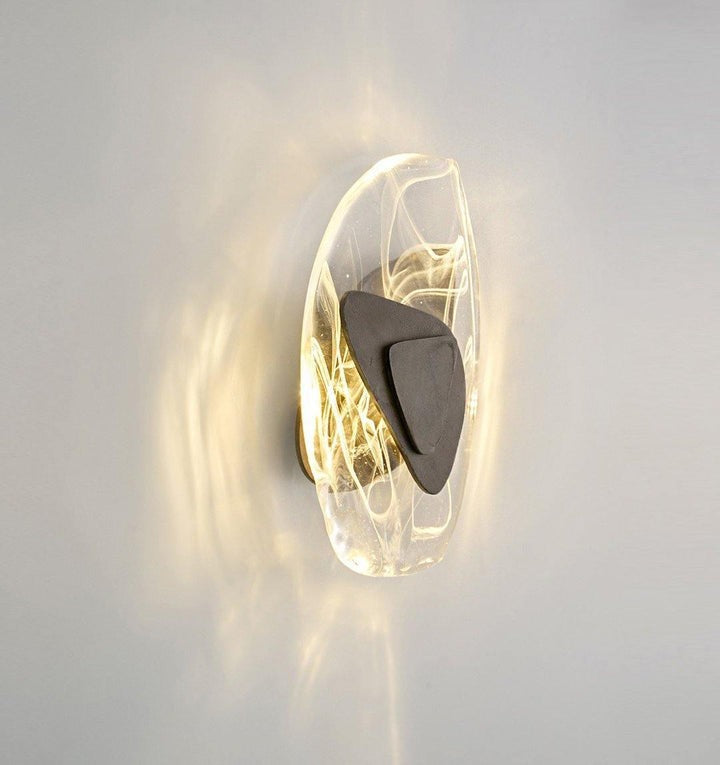 Modern LED Wall Sconce – 8W Black & Copper Finish