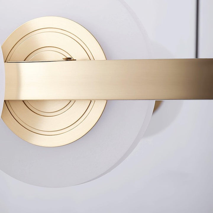 Modern Nordic 16-Arm Brass & Frosted Acrylic LED Chandelier