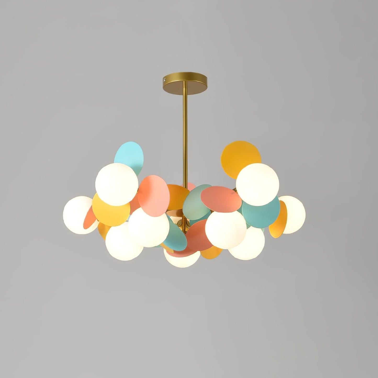 Modern Off-White Tree Branch Ceiling Chandelier