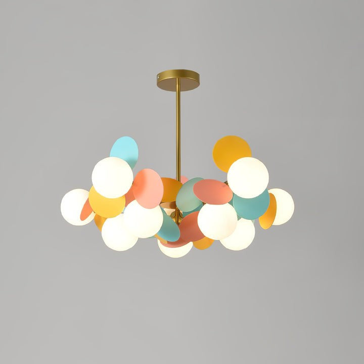 Modern Off-White Tree Branch Ceiling Chandelier