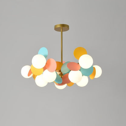 Modern Off-White Tree Branch Ceiling Chandelier
