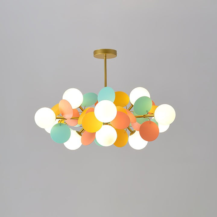 Modern Off-White Tree Branch Ceiling Chandelier
