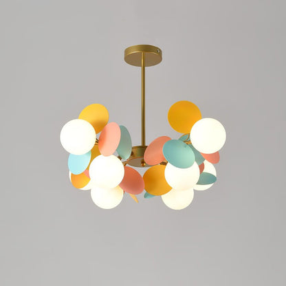 Modern Off-White Tree Branch Ceiling Chandelier