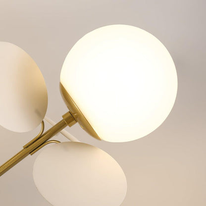 Modern Off-White Tree Branch Ceiling Chandelier