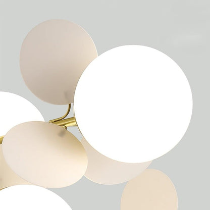 Modern Off-White Tree Branch Ceiling Chandelier
