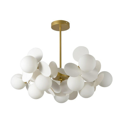 Modern Off-White Tree Branch Ceiling Chandelier