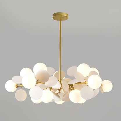 Modern Off-White Tree Branch Ceiling Chandelier