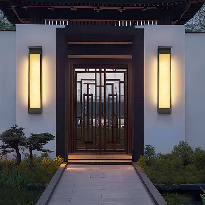Modern Outdoor LED Wall Light with IP65 Waterproof Rating
