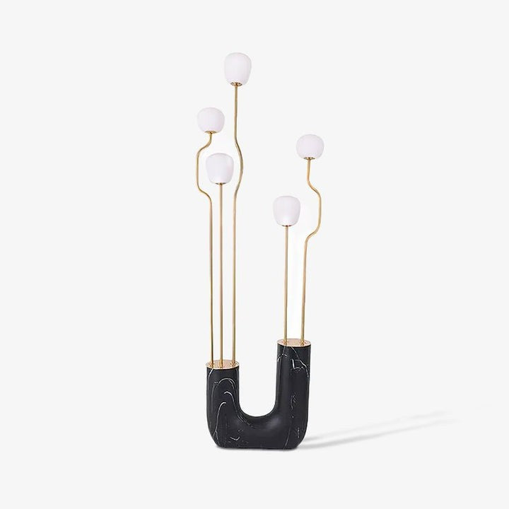 Modern Resin & Glass LED Floor Lamp