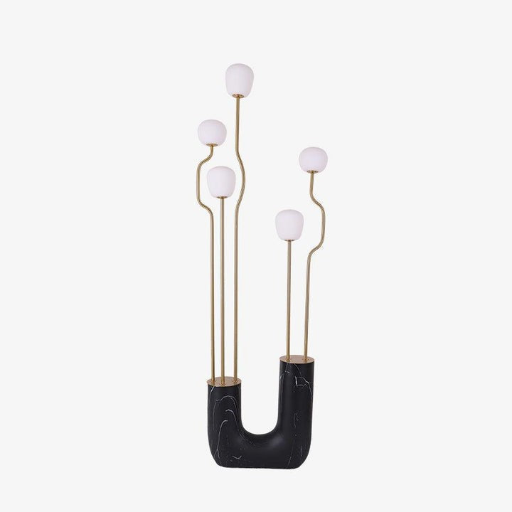 Modern Resin & Glass LED Floor Lamp