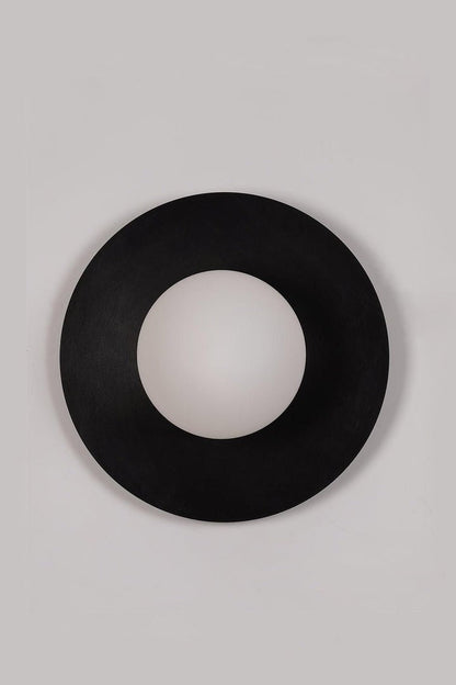 Modern Round Glass Art Wall Sconce