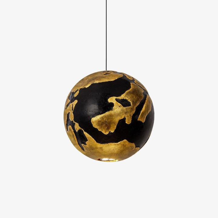 Modern Sculptural Foam-Composite Pendant Lamp