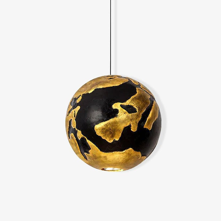 Modern Sculptural Foam-Composite Pendant Lamp