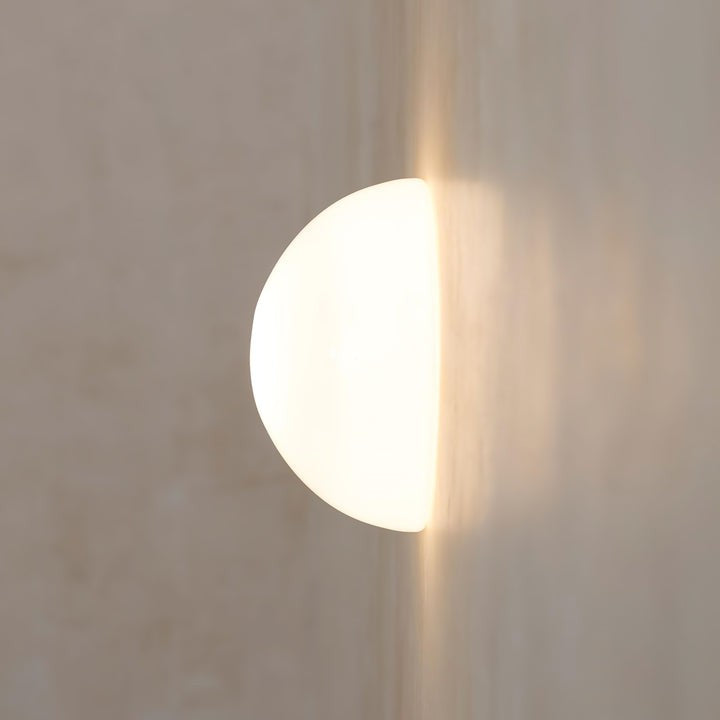 Modern Semi-Circular LED Wall Sconce