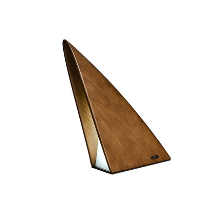 Modern Triangular LED Table Lamp with Dimmable Touch & Rechargeable Battery