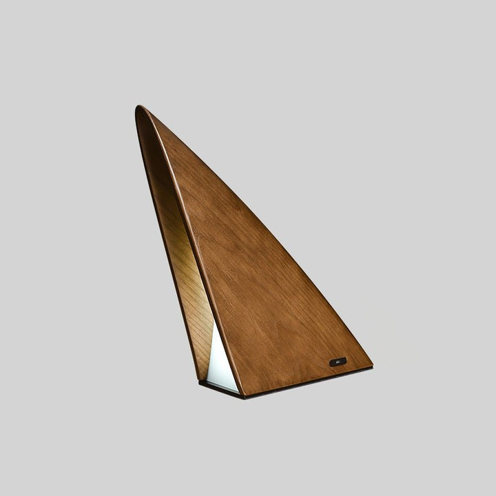 Modern Triangular LED Table Lamp with Dimmable Touch & Rechargeable Battery