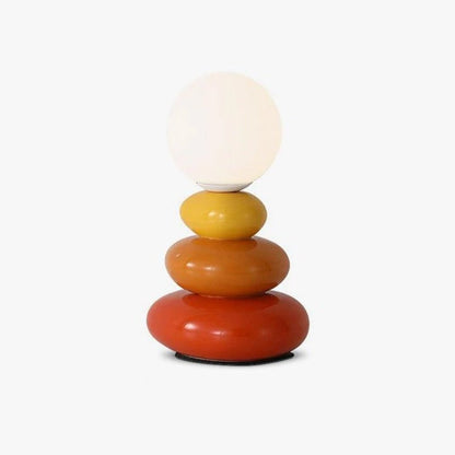 Modern Triple Gourd Glass Table Lamp with Integrated LED