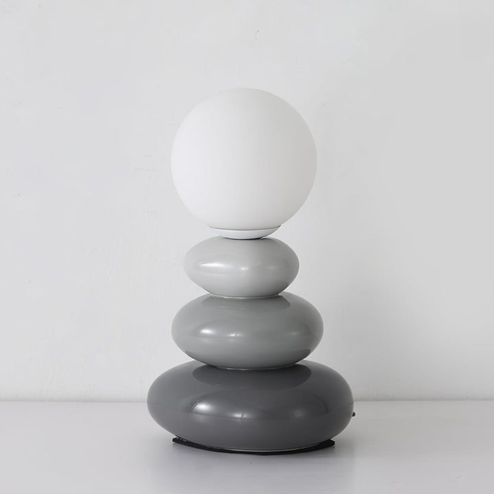 Modern Triple Gourd Glass Table Lamp with Integrated LED