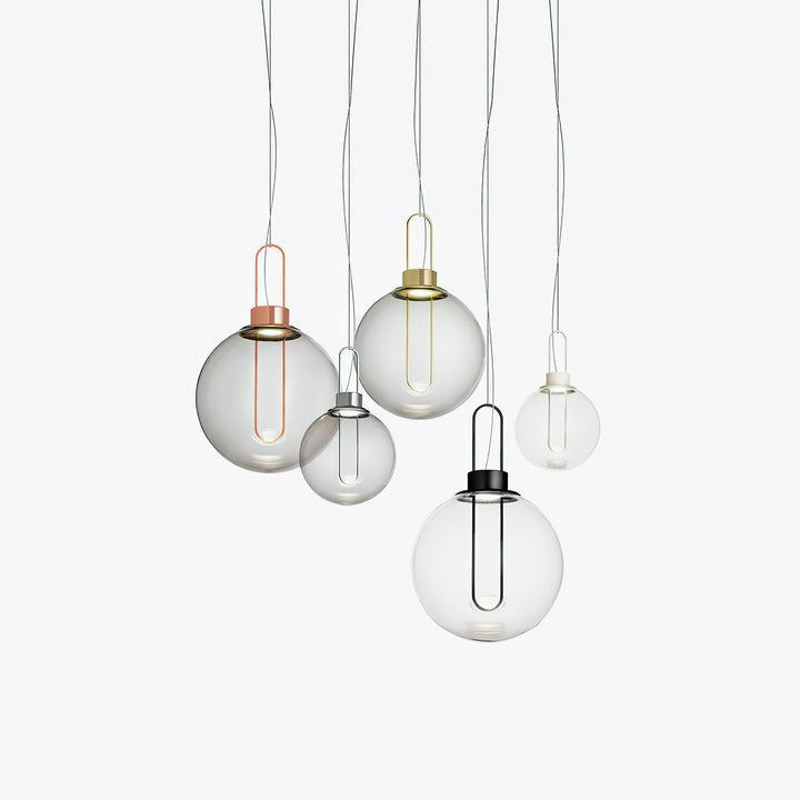 Orb LED Glass Pendant Light