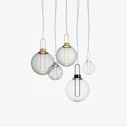 Orb LED Glass Pendant Light