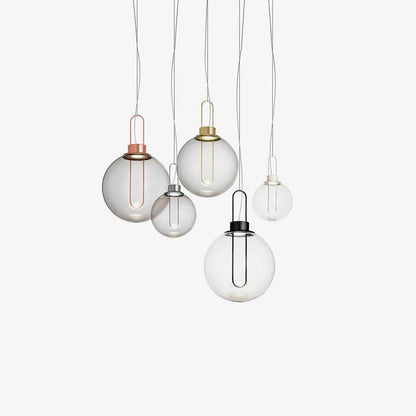 Orb LED Glass Pendant Light
