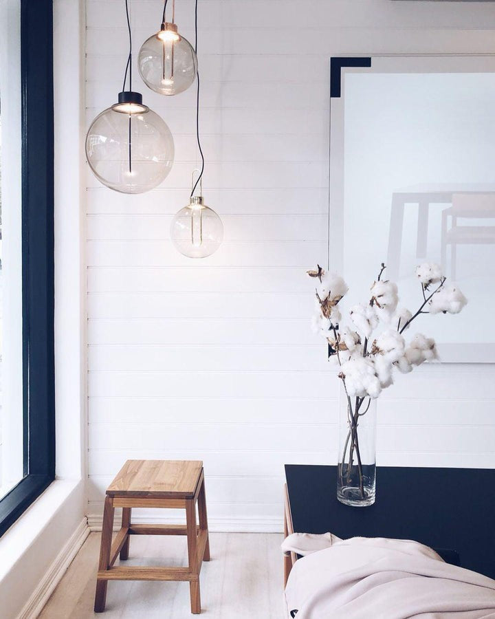 Orb LED Glass Pendant Light
