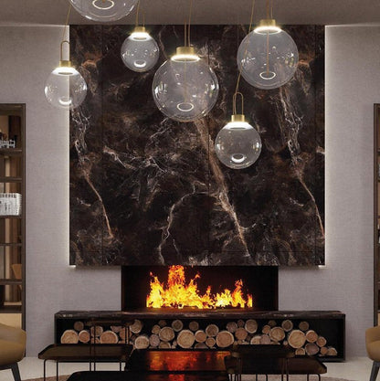 Orb LED Glass Pendant Light