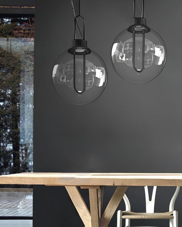 Orb LED Glass Pendant Light