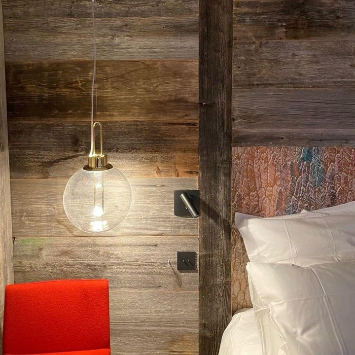 Orb LED Glass Pendant Light