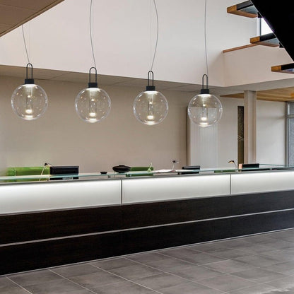 Orb LED Glass Pendant Light