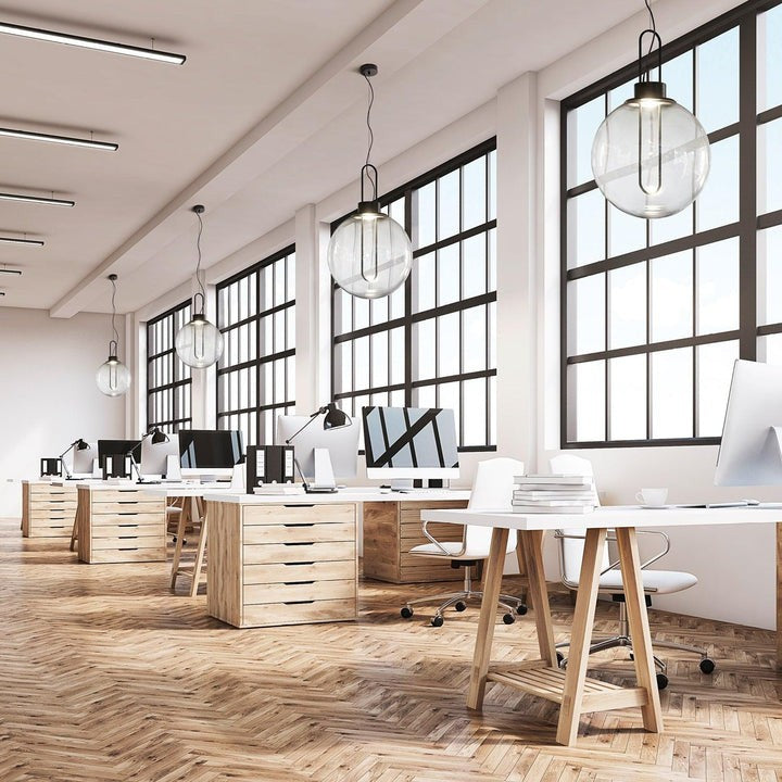 Orb LED Glass Pendant Light