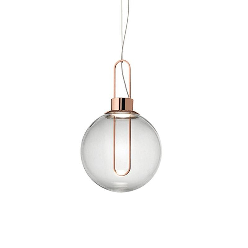 Orb LED Glass Pendant Light