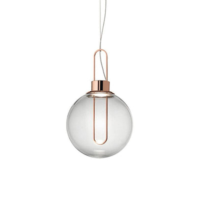 Orb LED Glass Pendant Light