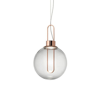 Orb LED Glass Pendant Light