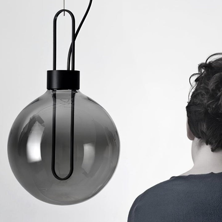 Orb LED Glass Pendant Light